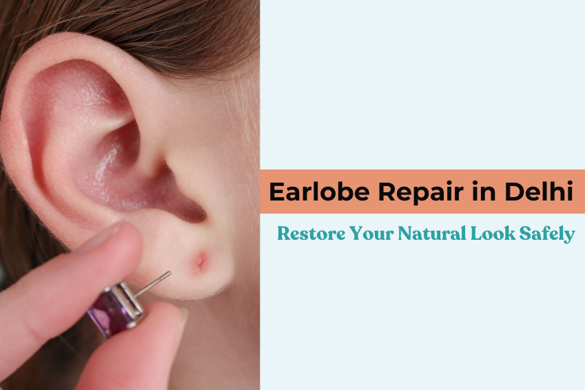 Earlobe Repair in Delhi Restore Your Natural Look Safely