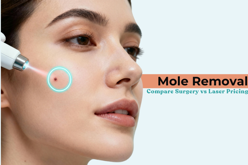 Mole Removal Cost In Delhi: Compare Surgery vs Laser Pricing