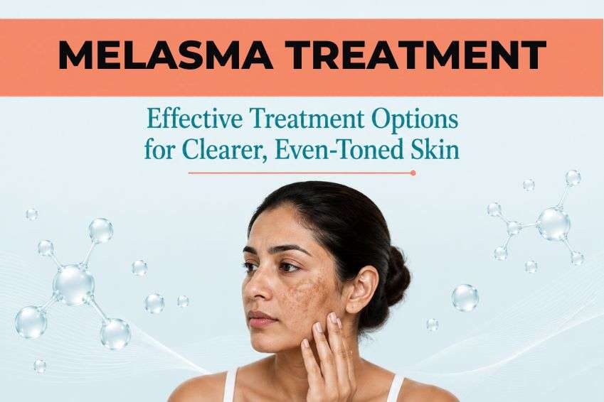 Melasma Treatment in Delhi: Effective Treatment Options for Clearer, Even-Toned Skin